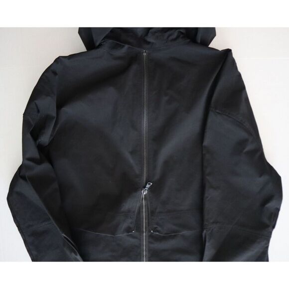 My Anorak 50838SN Women's Sz XL Black 2-Way Zip Front Hooded Trails Jacket - Picture 9 of 11